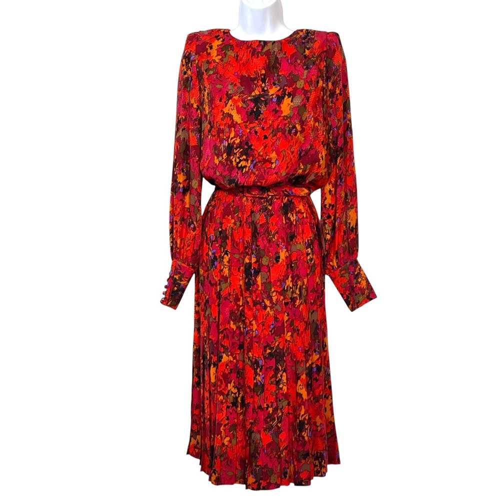 Vintage Raul Blanco Silk GORGEOUS Dress! 😍